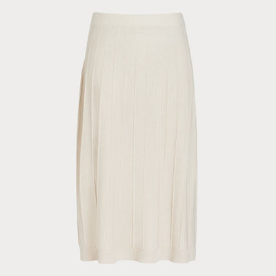 PERSONA BY MARINA RINALDI Gela Knitted Skirt in Turtledove