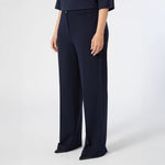 Danza Jersey Trouser in Midnight Blue