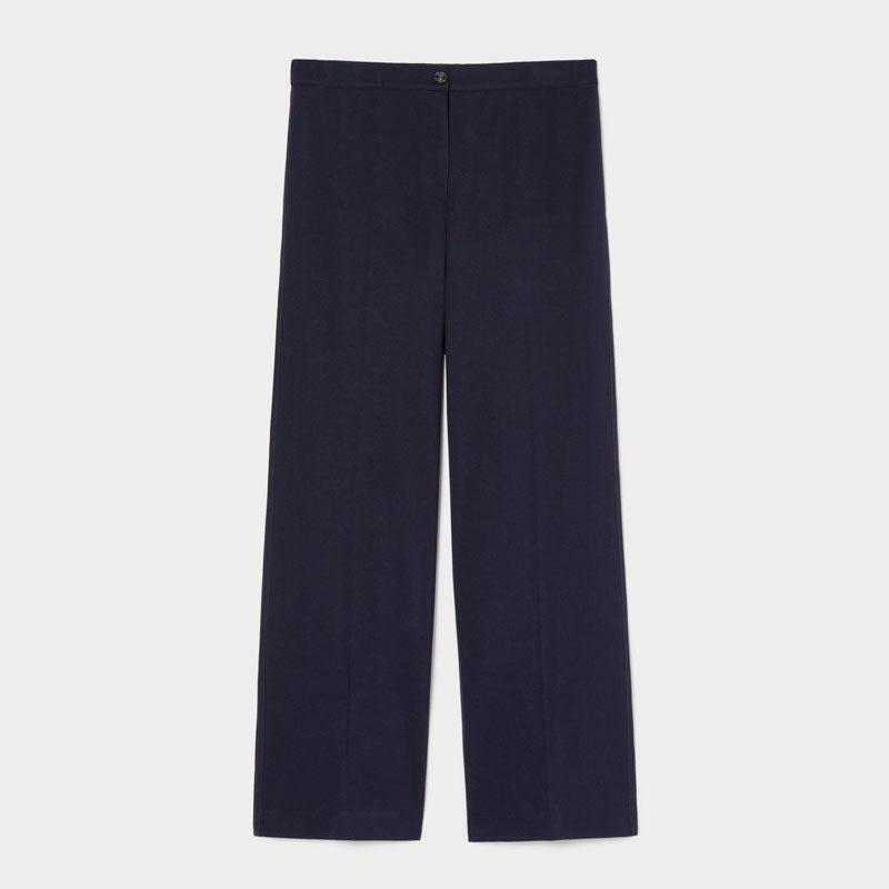 Danza Jersey Trouser in Midnight Blue