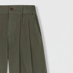 BEATRIZ FUREST Outside Wide Leg Trousers 49R316 in Kaki