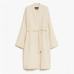 Eris Wool Robe Coat in Sand