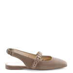 KENNEL & SCHMENGER Leila Slingback Ballet Flats in Nuts/Gold