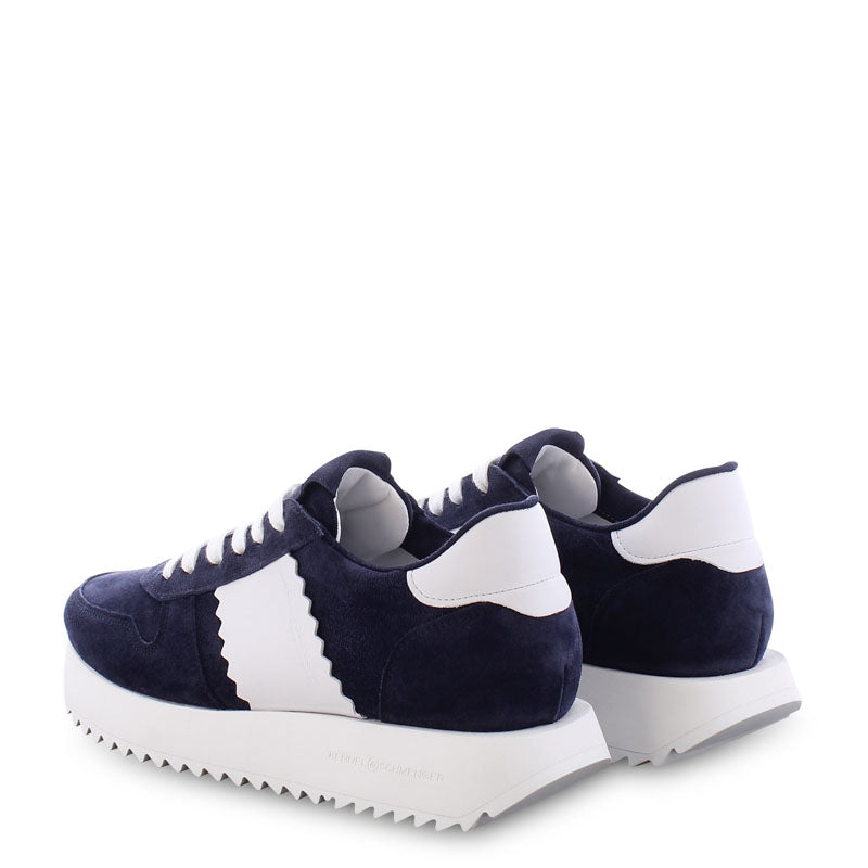 KENNEL & SCHMENGER Flash Sneakers in Ocean/Bianco