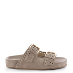 KENNEL & SCHMENGER Soda Sandals in Linen/Gold