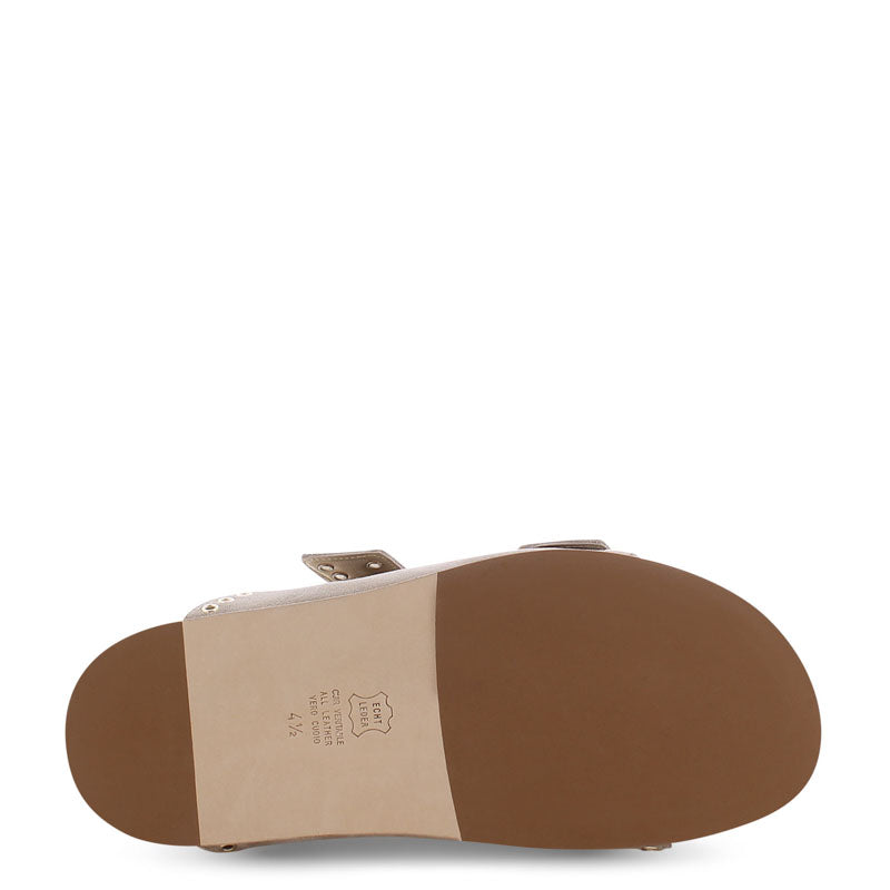 KENNEL & SCHMENGER Soda Sandals in Linen/Gold