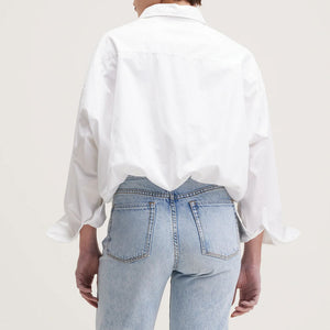 Graham Oversized Shirt in White