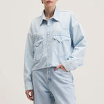 Polar Shirt in Used Light Blue