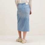 Pluie Skirt in Vintage Blue