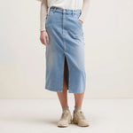 Pluie Skirt in Vintage Blue