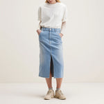 Pluie Skirt in Vintage Blue