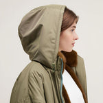 Hosfo Long Parka in Khaki