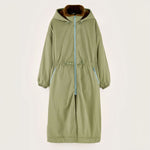 Hosfo Long Parka in Khaki