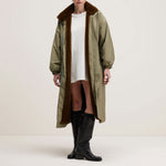 Hosfo Long Parka in Khaki