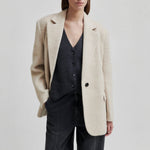 Sera Blazer in Beige Melange