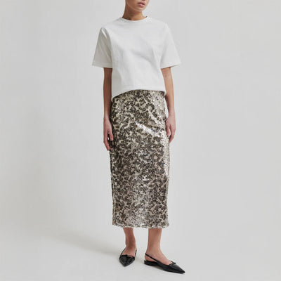 Pailey Skirt in Silver Birch