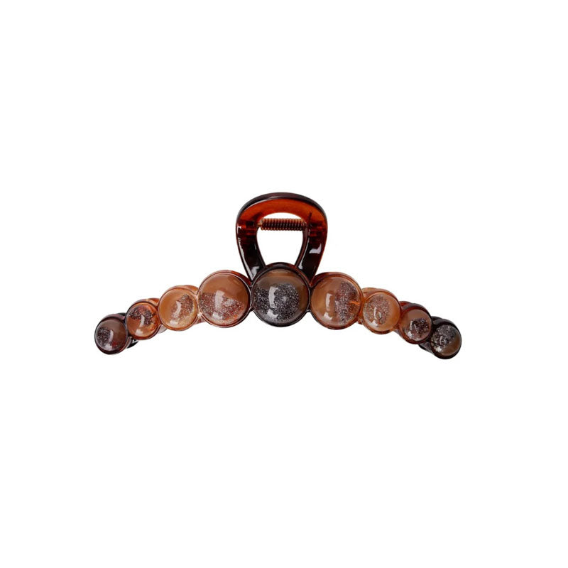 BLACK COLOUR Nila Hair Claw in Coffee