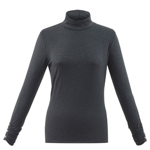 Turtle Neck Top in Grey