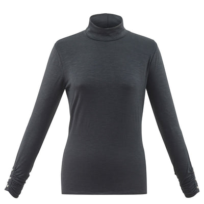 Turtle Neck Top in Grey