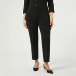 Ravel Triacetate Cady Trousers in Black