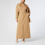 Judy Silk & Cashmere Polo Neck Jumper in Camel