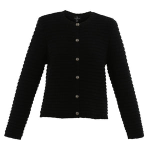 Boxy Cardigan in Black