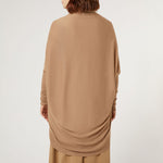 Segovia Wool & Cashmere Cardigan in Camel