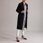 Elementary Trench Coat in Black