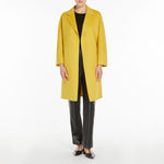 Arona Wool Coat in Yellow