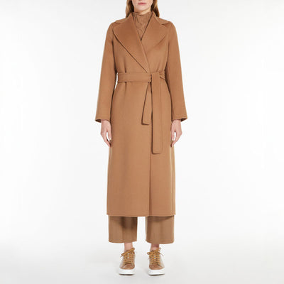 Poldo Wool Coat in Camel