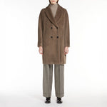 Roseto Wool Coat in Turtledove