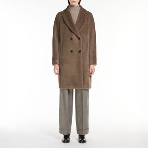 Roseto Wool Coat in Turtledove