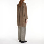 Roseto Wool Coat in Turtledove