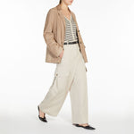 Rosatea Long Trouser in Sand