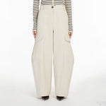 Rosatea Long Trouser in Sand