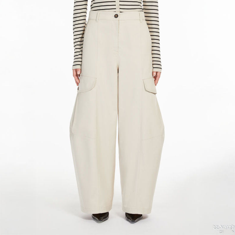 Rosatea Long Trouser in Sand