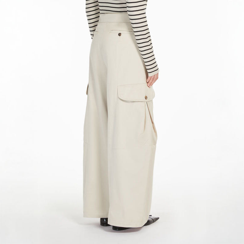 Rosatea Long Trouser in Sand