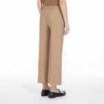 Zemira Cotton Cover Trousers in Camel