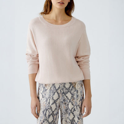 OUI 91878 Jumper in Peach Whip