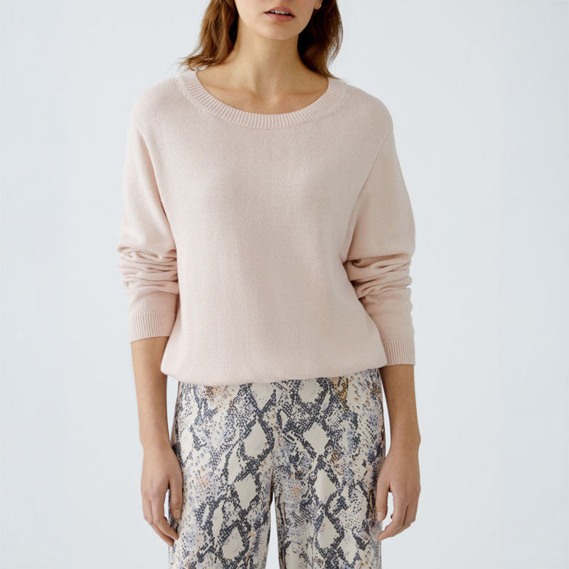 OUI 91878 Jumper in Peach Whip