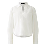 OUI 91881 Blouse in Optic White