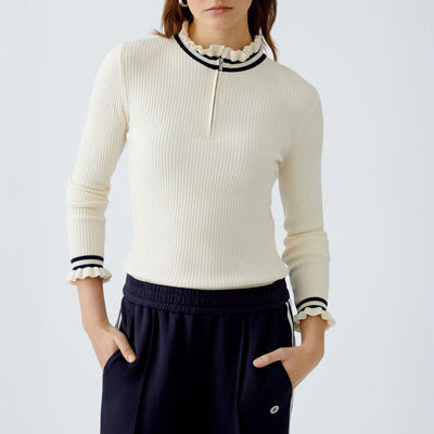 OUI 91938 Jumper in Off White