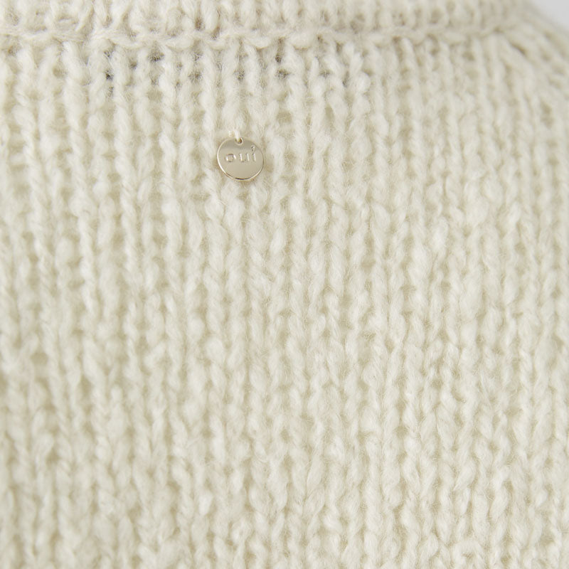 OUI 91965 Jumper in Off White