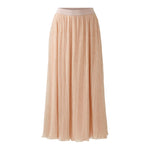 OUI 92422 Maxi Skirt in Rose Copper