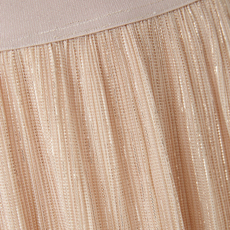 OUI 92422 Maxi Skirt in Rose Copper