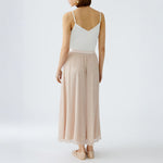 OUI 92422 Maxi Skirt in Rose Copper