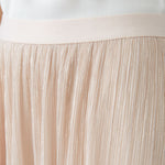 OUI 92422 Maxi Skirt in Rose Copper