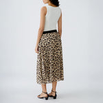 OUI 92426 Skirt in Camel Grey