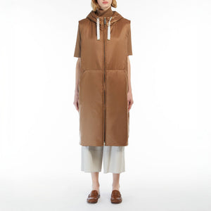 Greengil Water Repellent Canvas Gilet in Caramel