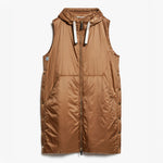 Greengil Water Repellent Canvas Gilet in Caramel