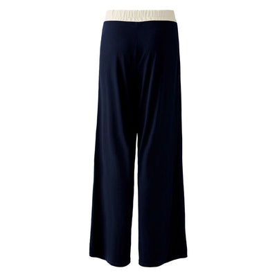 93509 Slip-on Trousers in Dark Blue